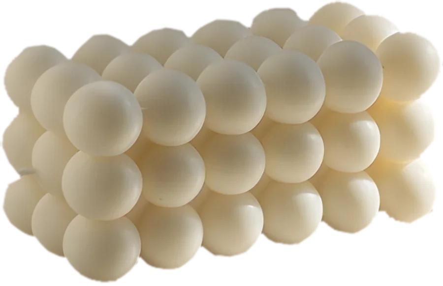 Double Bubble, wide double bubble candle