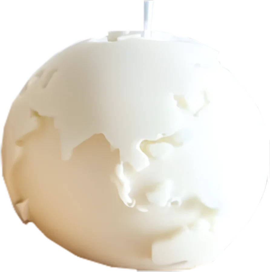 Global Glow, globe candle